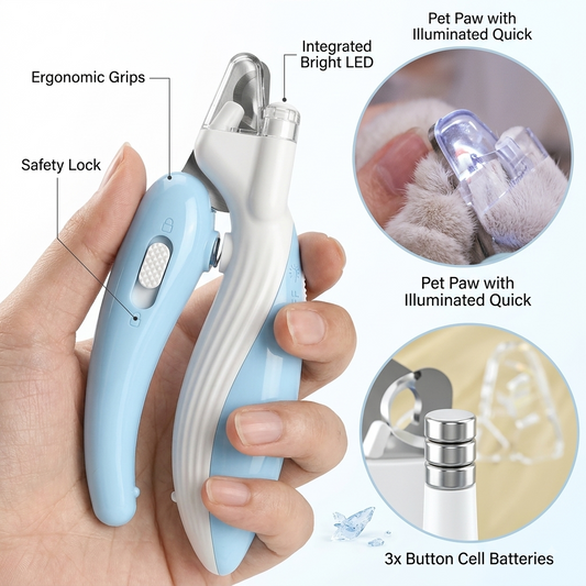LED Pet Nail Clippers & Grinder